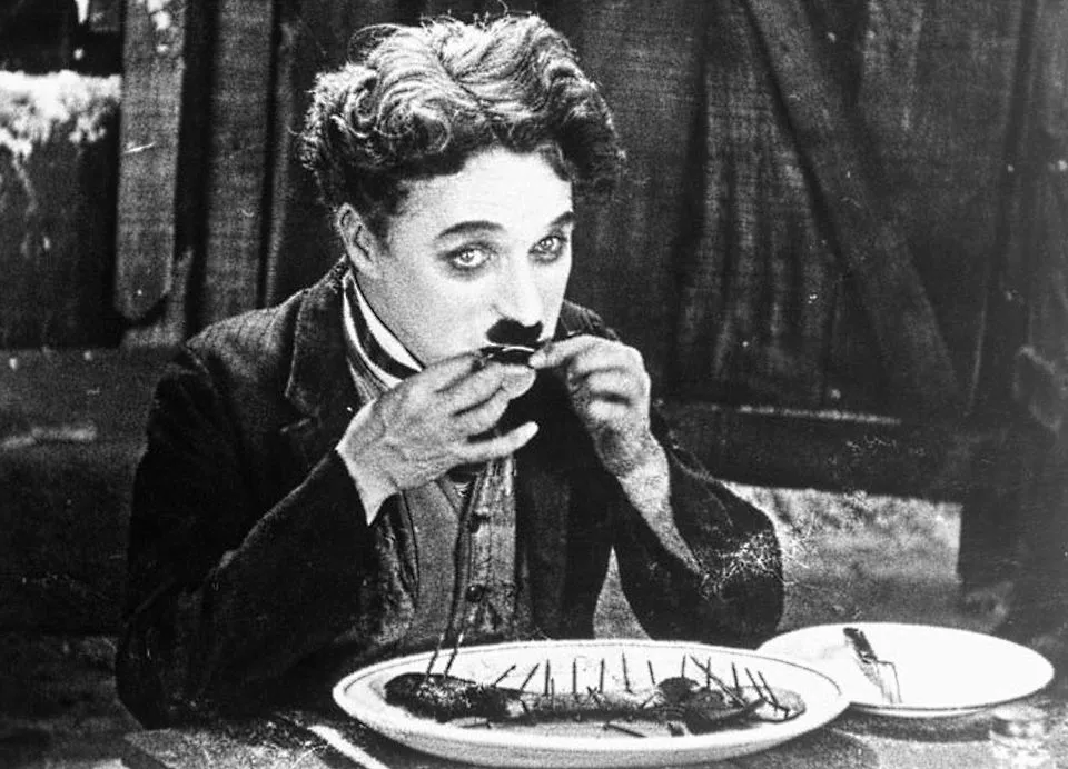 3 Chaplin_the_gold_rush_boot Chaplin eating shoe in The Gold Rush